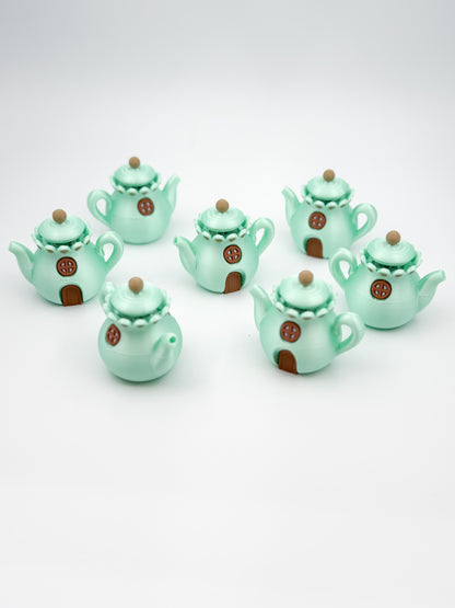 3D Printed Teapot Cottage Clicker