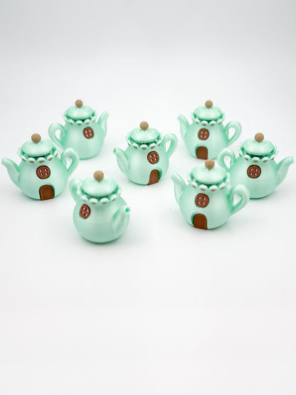 3D Printed Teapot Cottage Clicker
