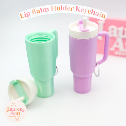 Tumbler Lip Balm Holder
