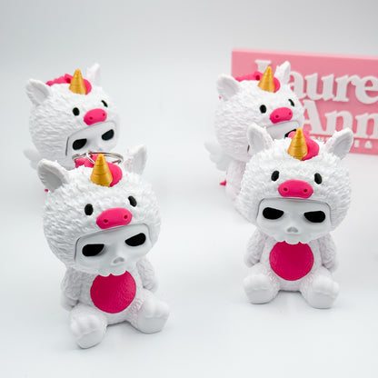 Unicorn Skubbie Keychain