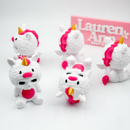 Unicorn Skubbie Keychain
