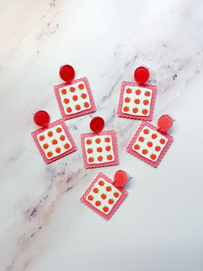 Berry Cute Earrings - Designs by Lauren Ann