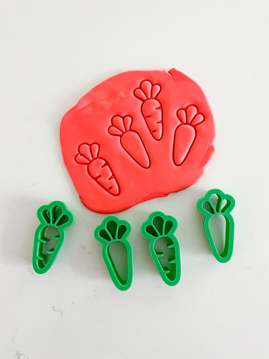 Carrot Set Polymer Clay Cutter - Dangles - Designs by Lauren Ann
