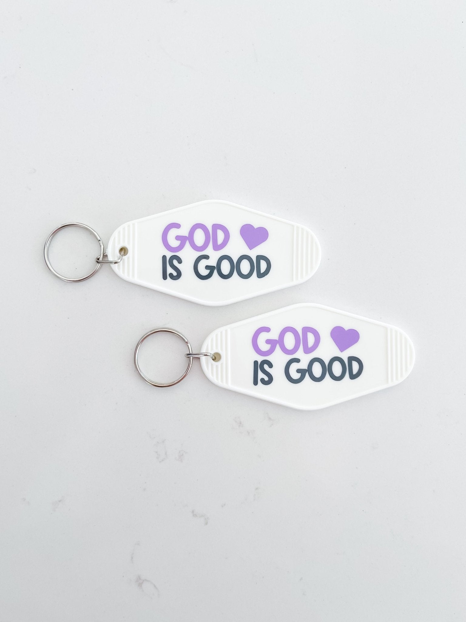 God Is Good Keychain - Designs by Lauren Ann