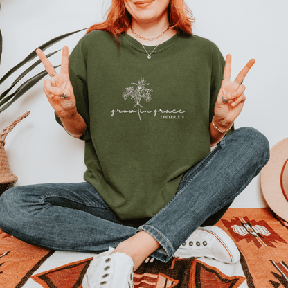 Grow In Grace Hemp T - Designs by Lauren Ann