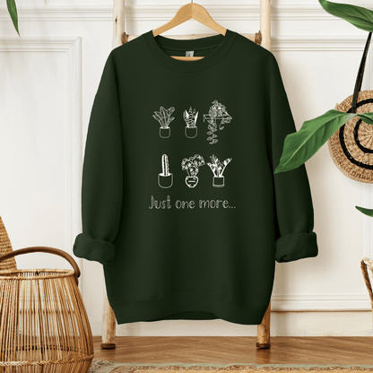 Just One More Plant Sweatshirt - Designs by Lauren Ann