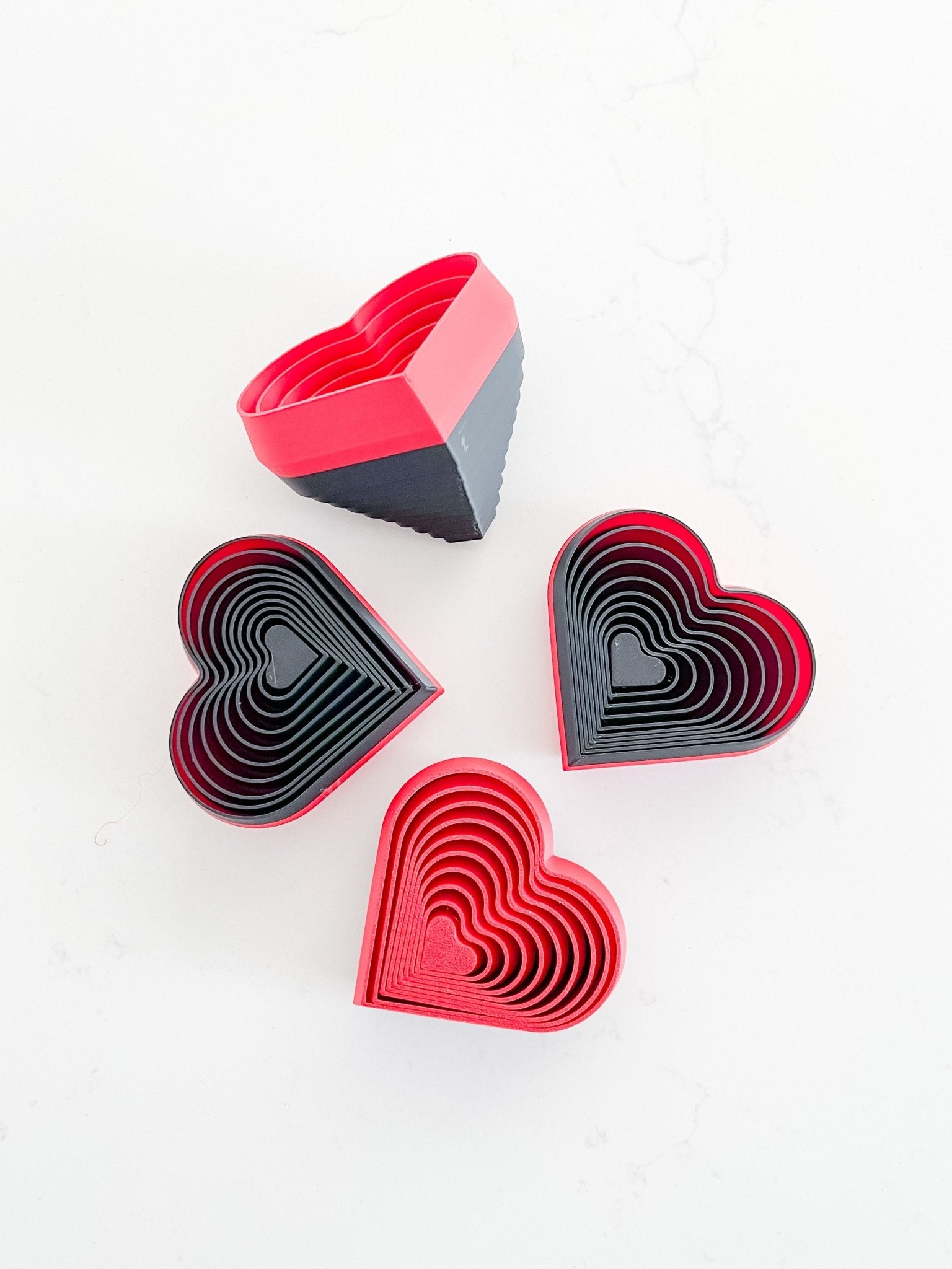 Mixed Heart Fidgets - Designs by Lauren Ann