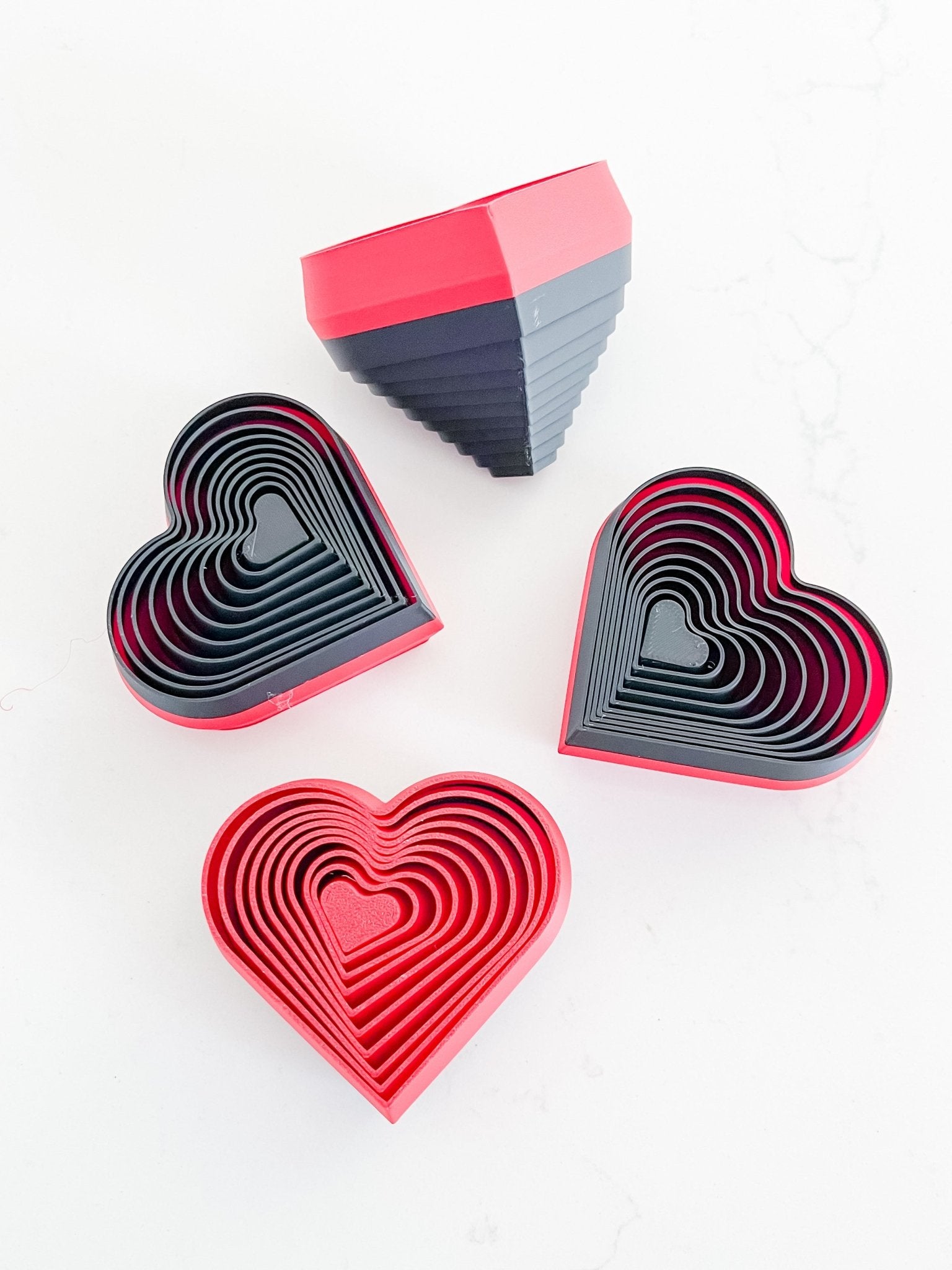 Mixed Heart Fidgets - Designs by Lauren Ann