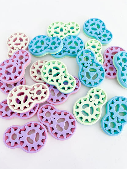Multicolor Double Gear Fidget Toy - Designs by Lauren Ann