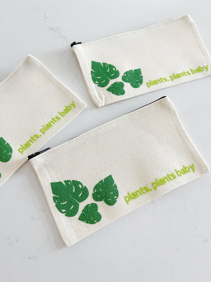 Puffy Plant Canvas Bags - Designs by Lauren Ann