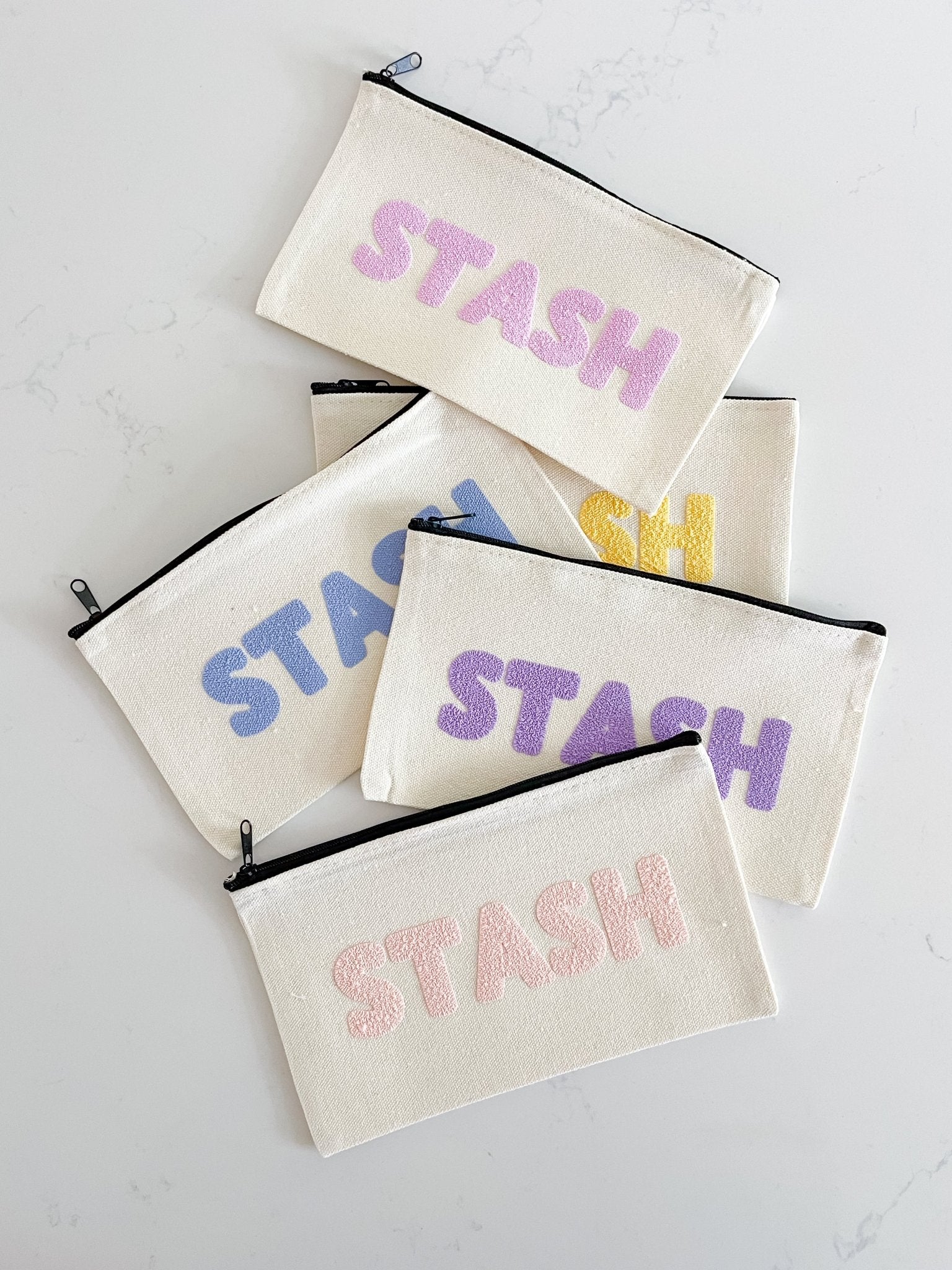 Puffy Stash Canvas Bags - Designs by Lauren Ann