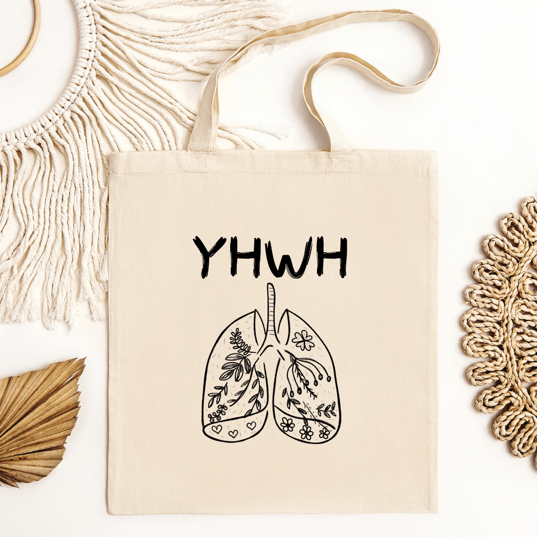 YHWH Breath of Life Tote - Designs by Lauren Ann
